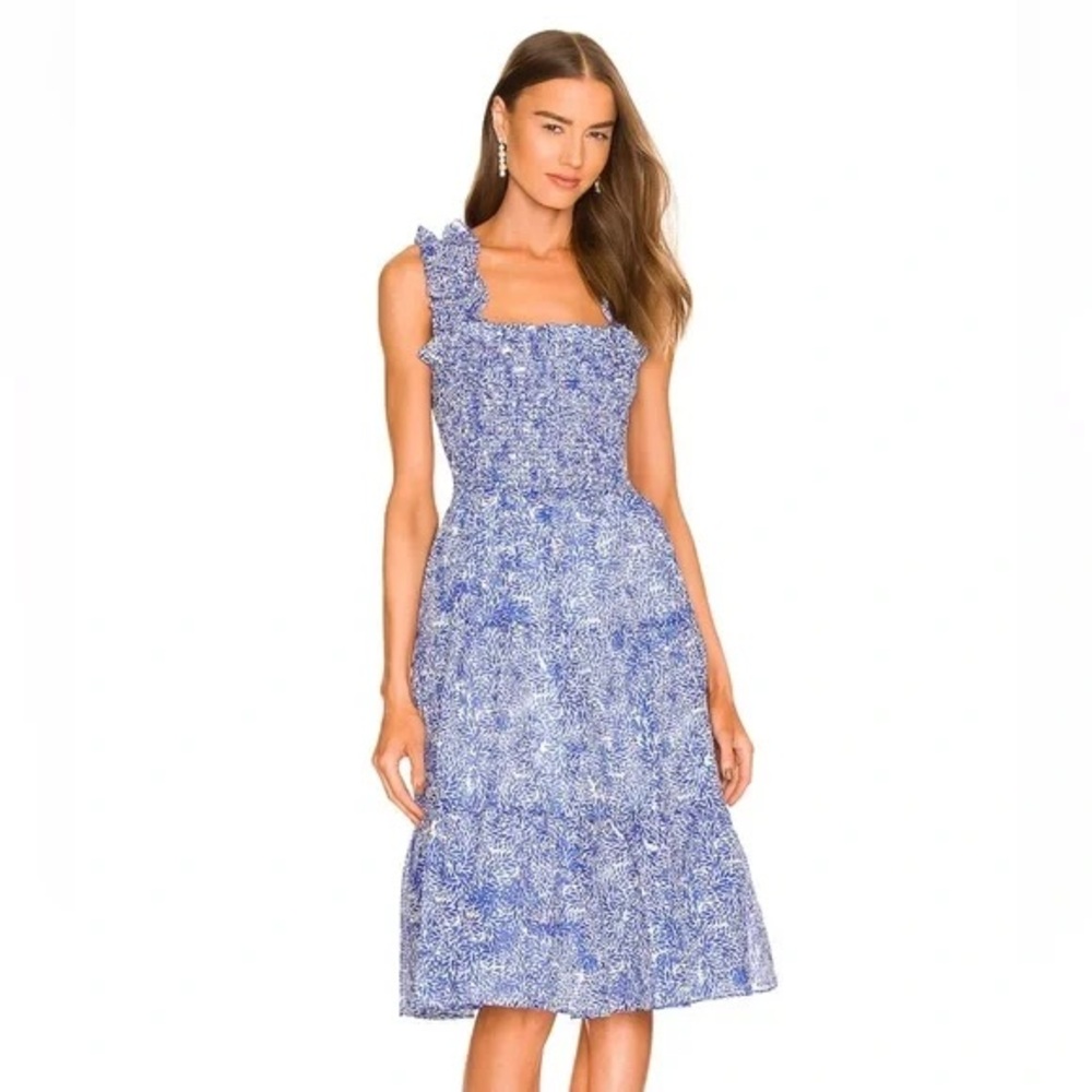 Adelene Midi Dress in Chalet by Amanda Uprichard